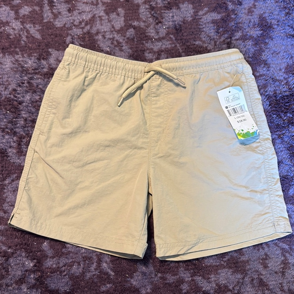 2/$10 Boys Beige Casual Shorts NWT